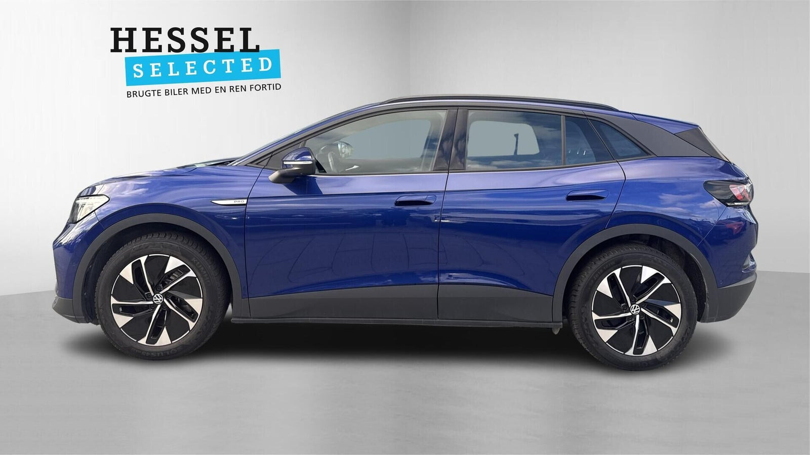 Blå VW ID.4 fra 2023