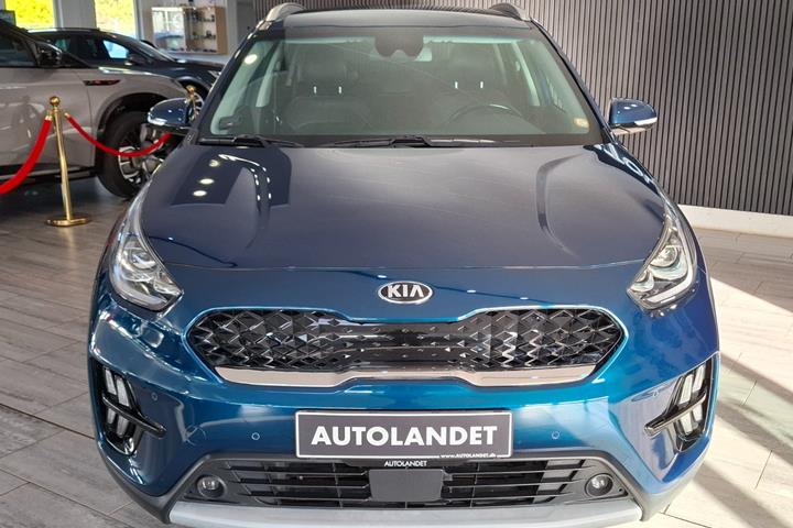 Blå Kia Niro fra 2020