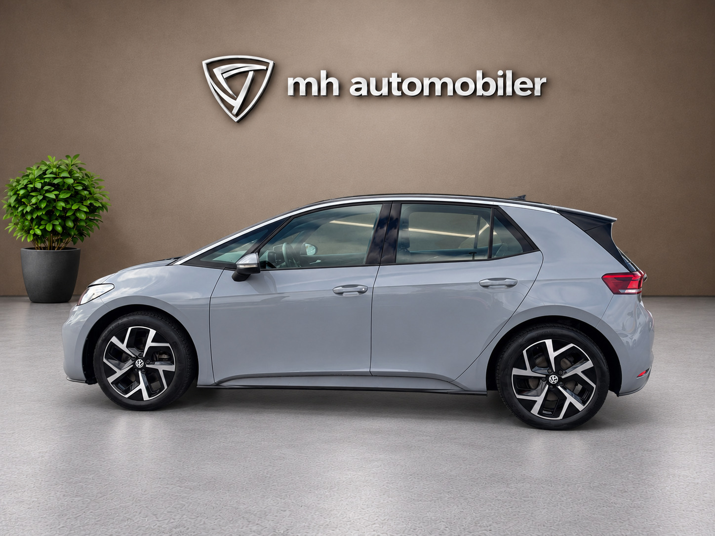 Grå VW ID.3 fra 2024