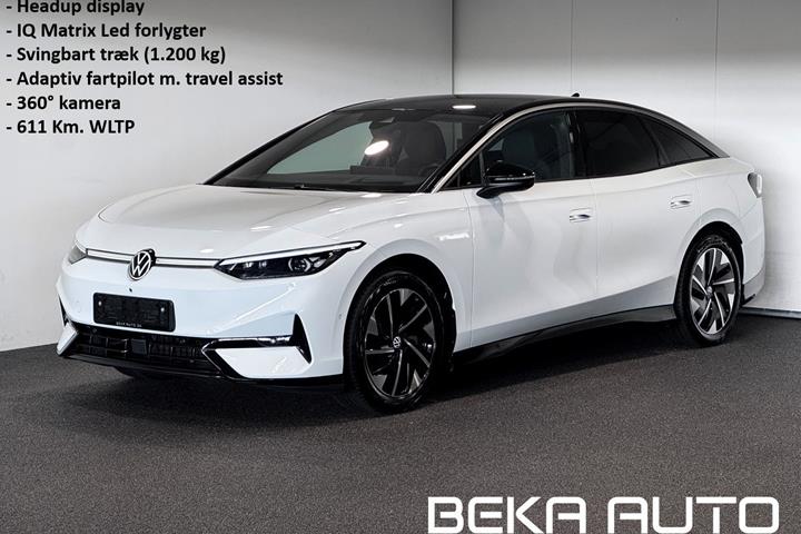 Hvid VW ID.7 fra 2024