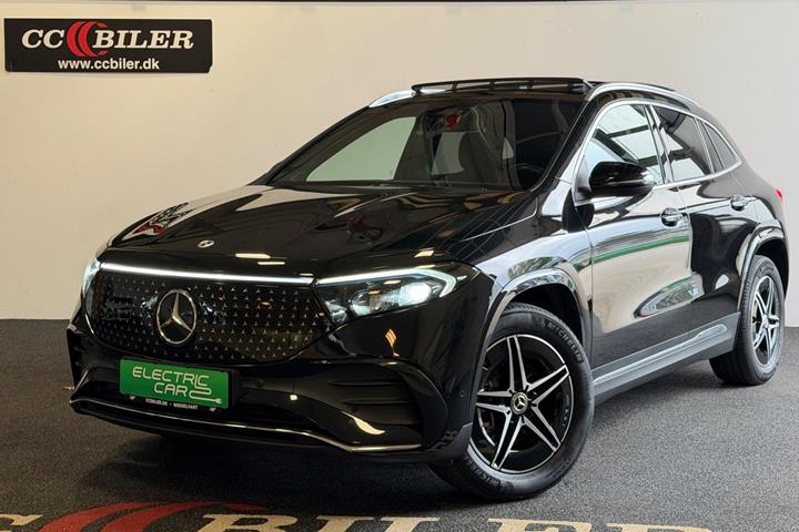 Sort Mercedes EQA250+ fra 2025