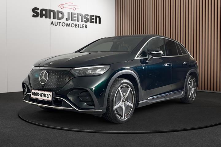 Grøn Mercedes EQE350 SUV fra 2024