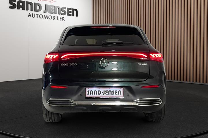 Grøn Mercedes EQE350 SUV fra 2024