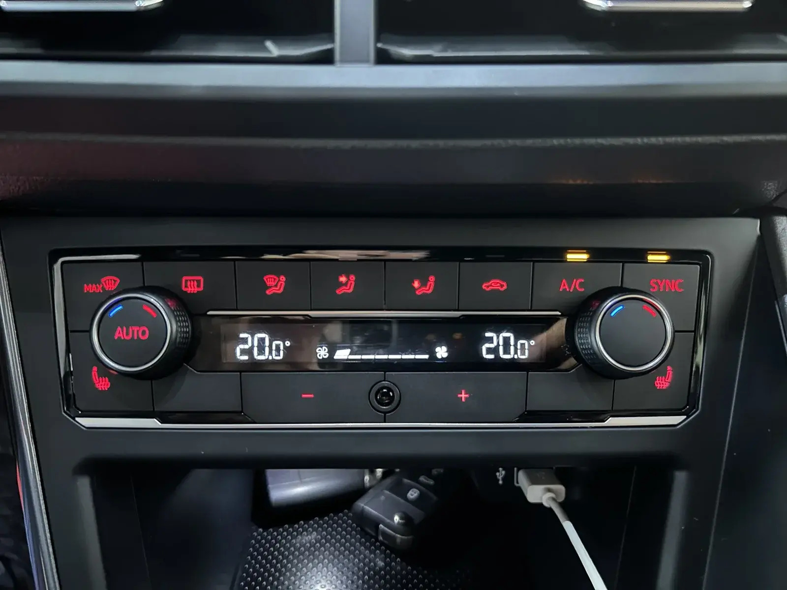 Sort VW Polo fra 2019