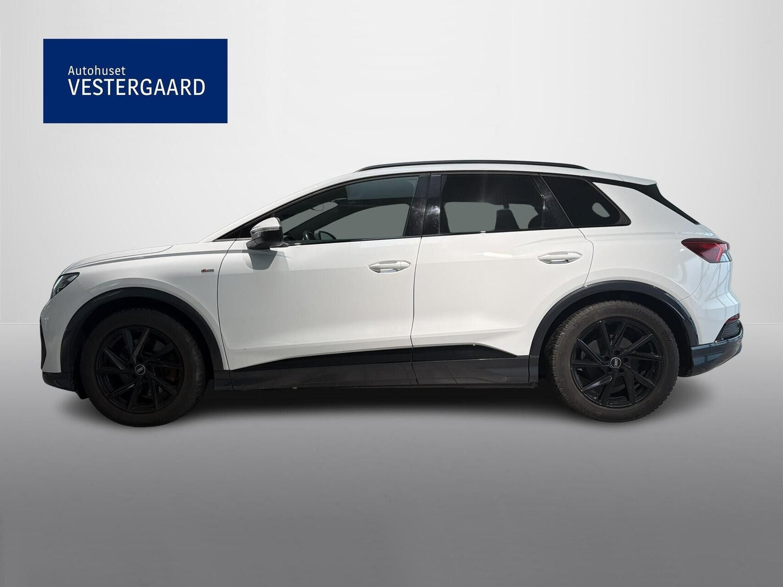 Hvid Audi Q4 e-tron fra 2022