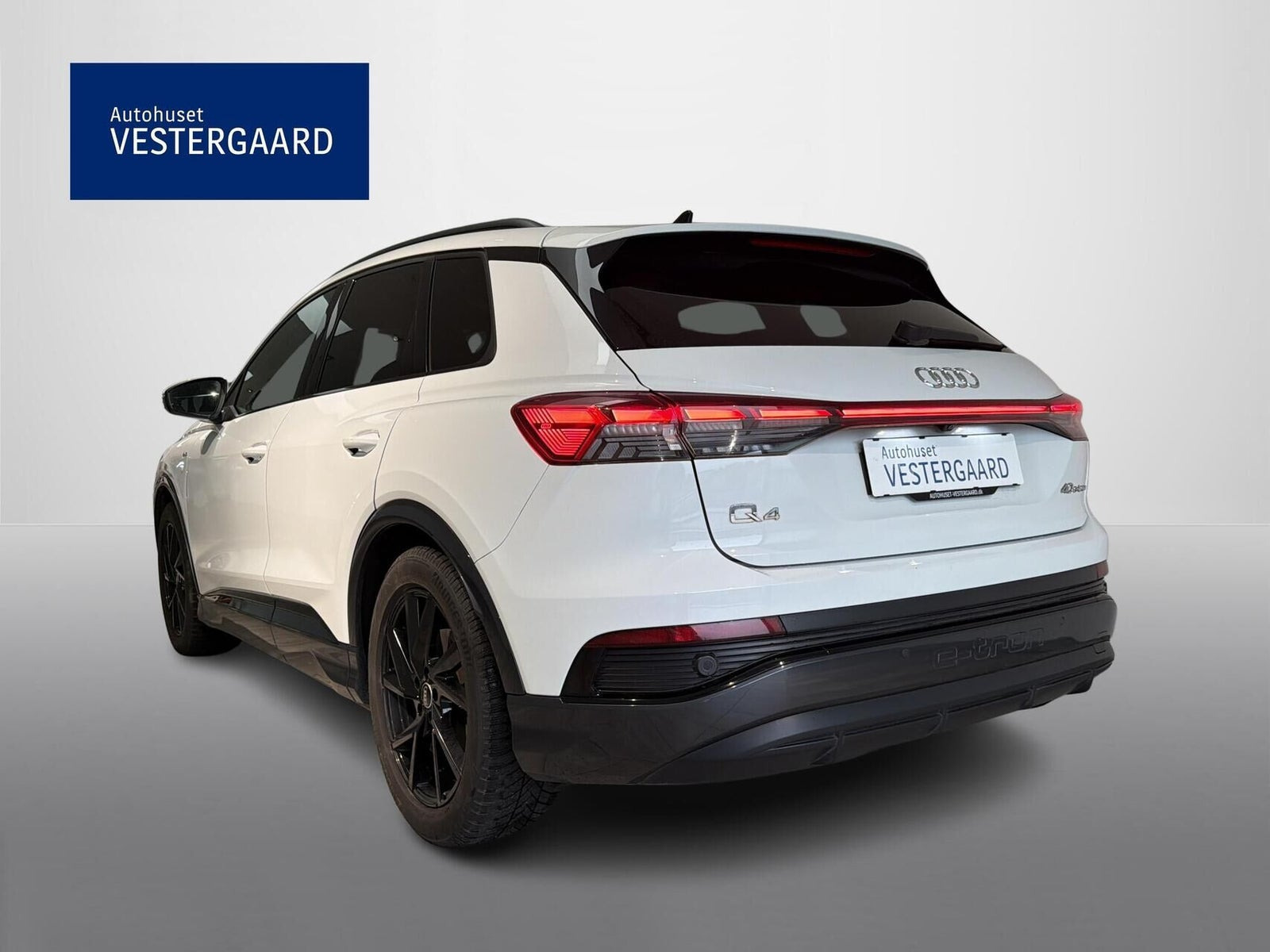 Hvid Audi Q4 e-tron fra 2022