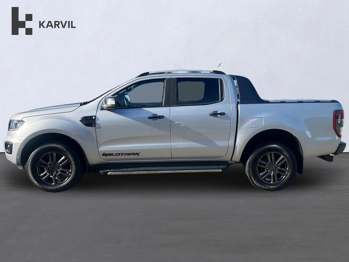 Sølv Ford Ranger fra 2022