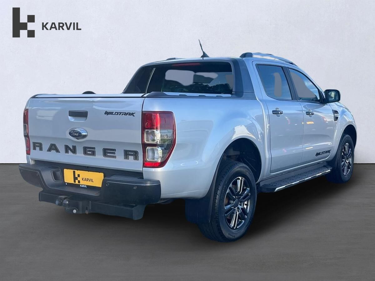 Sølv Ford Ranger fra 2022