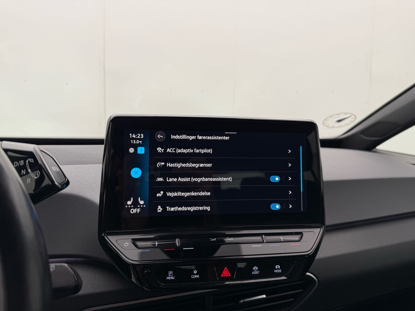 Grå VW ID.3 fra 2021