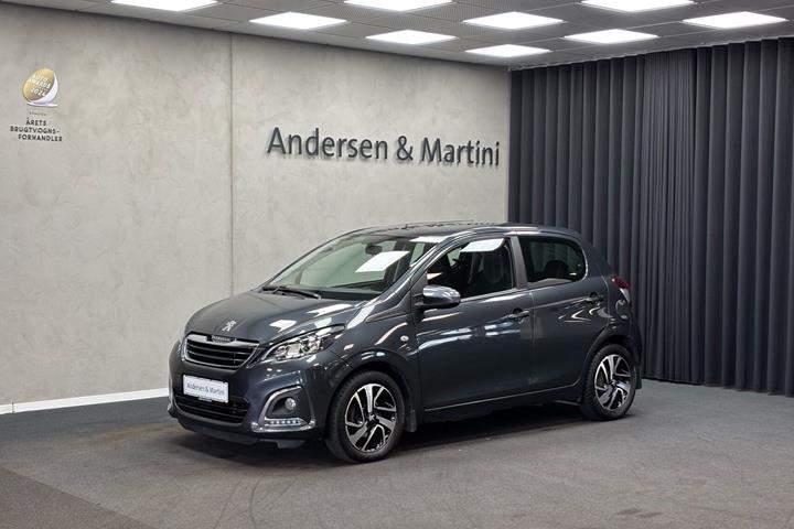 Grå Peugeot 108 fra 2019