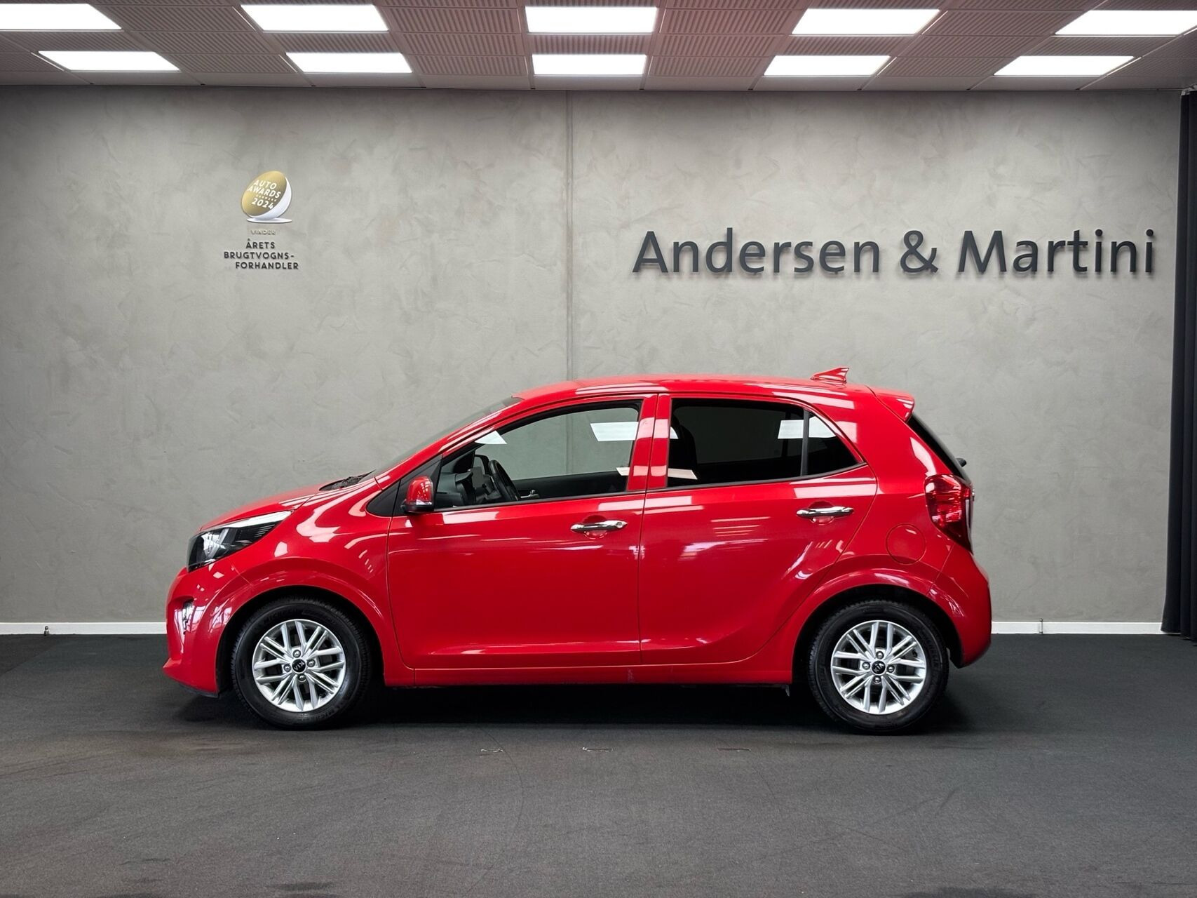Rød Kia Picanto fra 2021