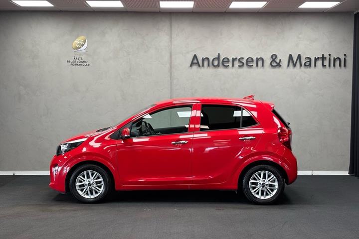 Rød Kia Picanto fra 2021