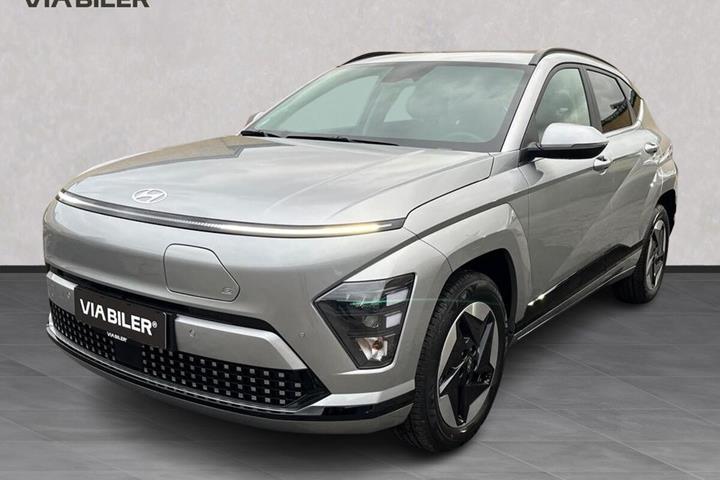 Sølv Hyundai Kona fra 2026