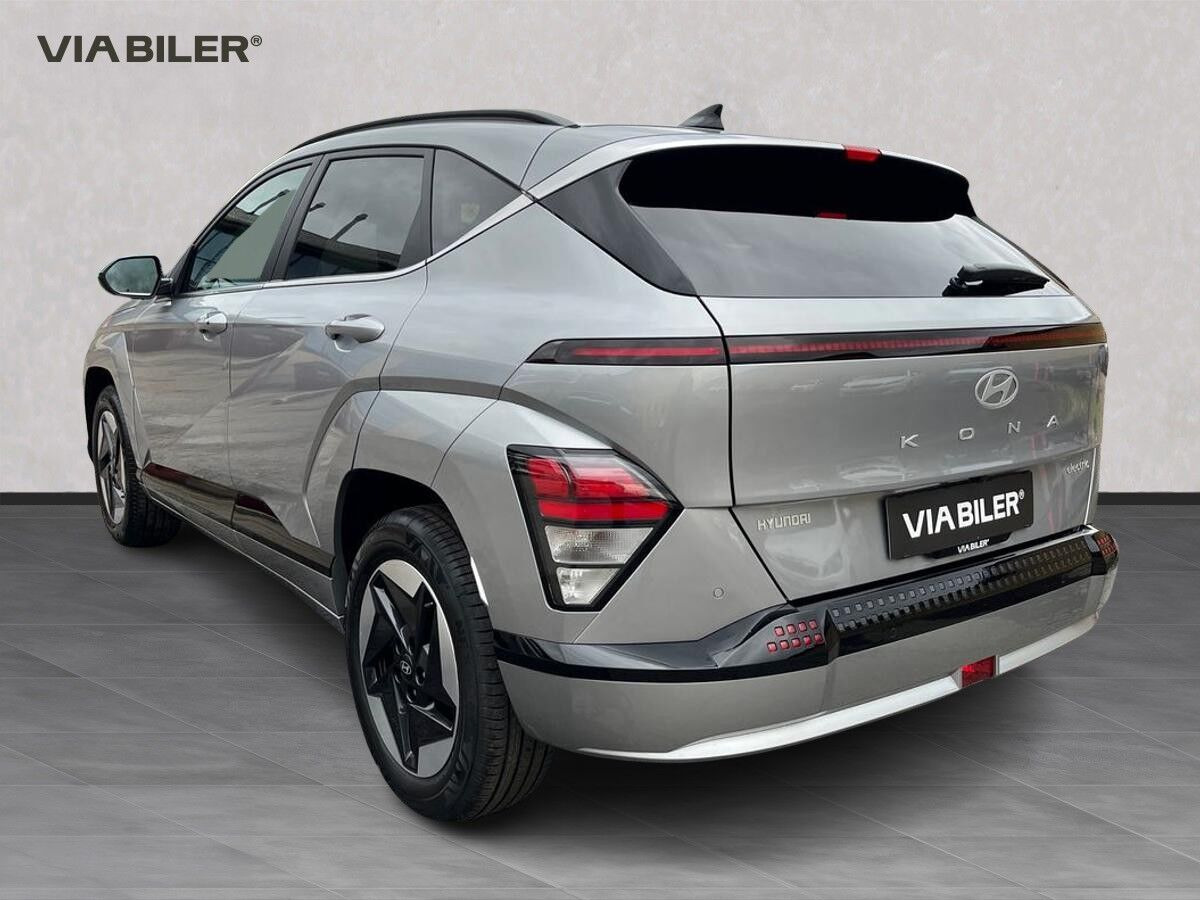 Sølv Hyundai Kona fra 2026