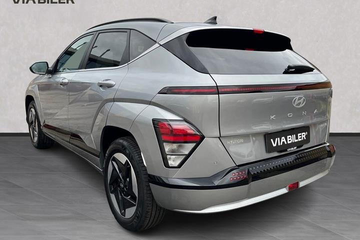 Sølv Hyundai Kona fra 2026