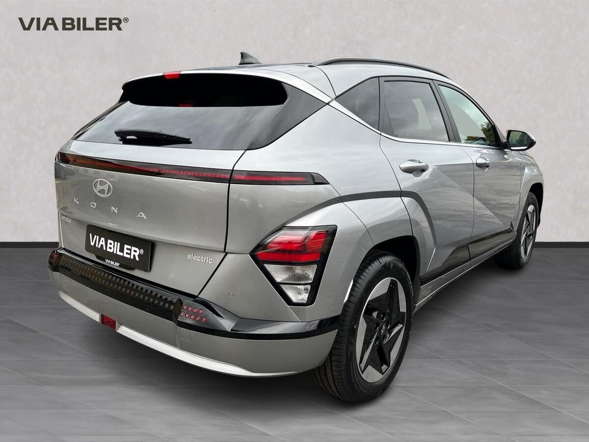 Sølv Hyundai Kona fra 2026