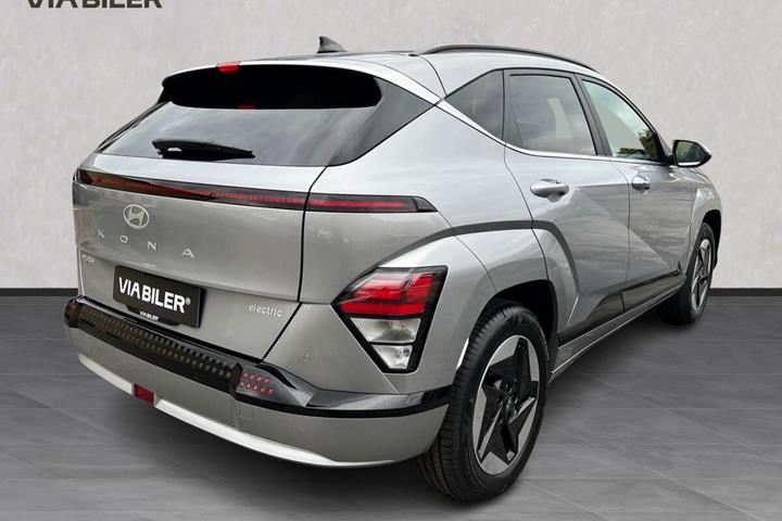 Sølv Hyundai Kona fra 2026