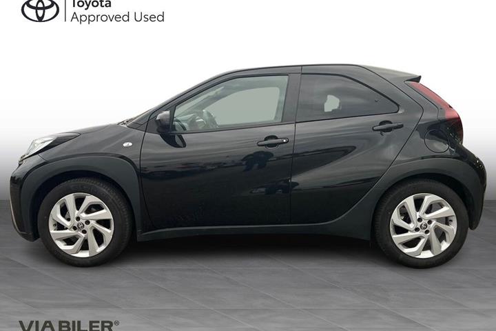 Sort Toyota Aygo X fra 2025