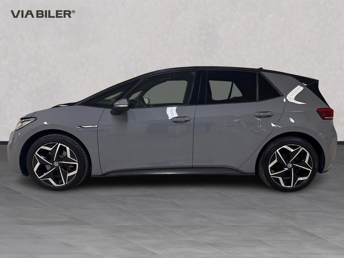 Grå VW ID.3 fra 2021