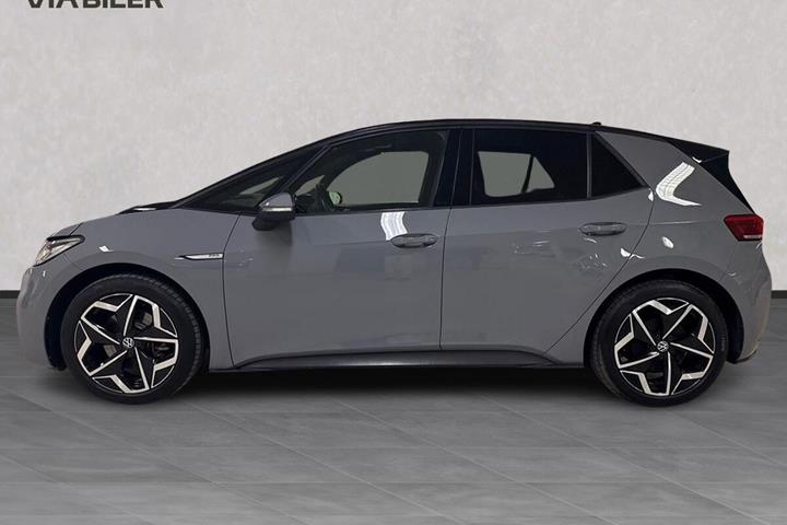 Grå VW ID.3 fra 2021