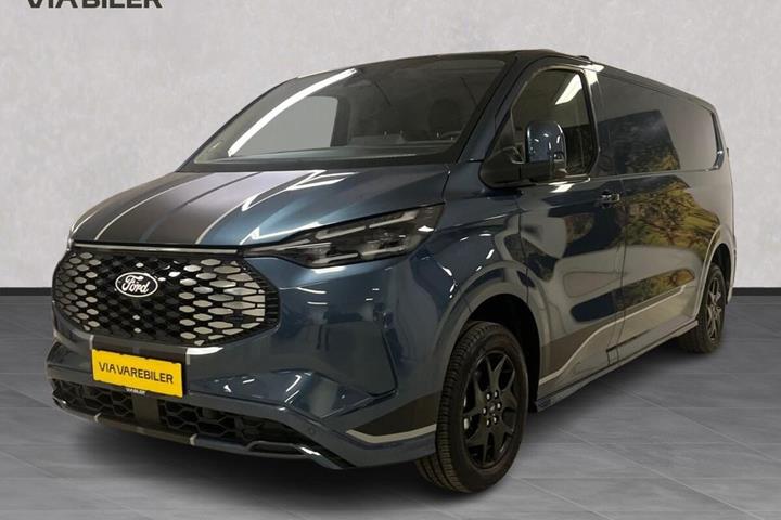 Hvid Ford E-Transit Custom fra 2026