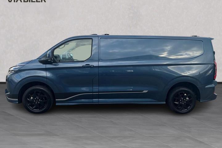 Hvid Ford E-Transit Custom fra 2026