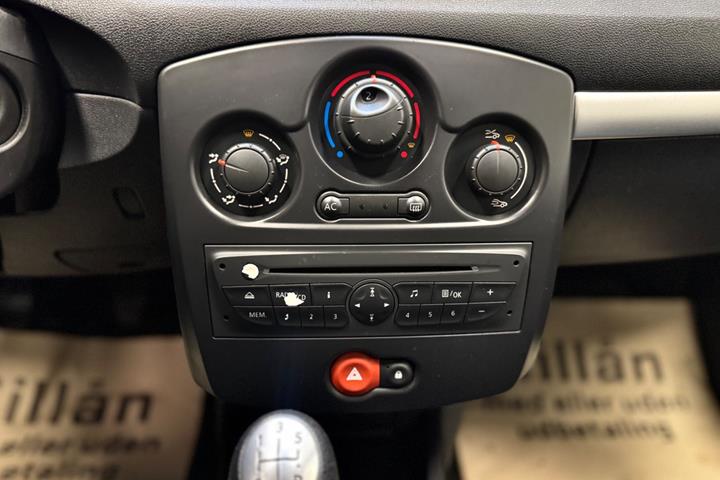 Sort Renault Clio III fra 2011