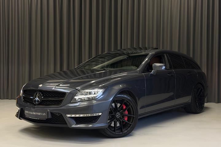 Grå Mercedes CLS63 fra 2014