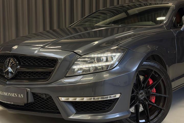 Grå Mercedes CLS63 fra 2014