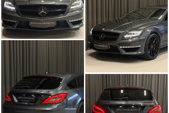 Grå Mercedes CLS63 fra 2014