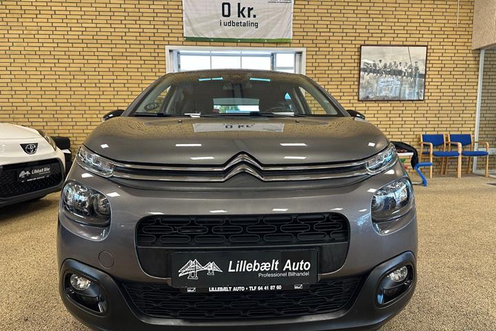 Grå Citroën C3 fra 2020