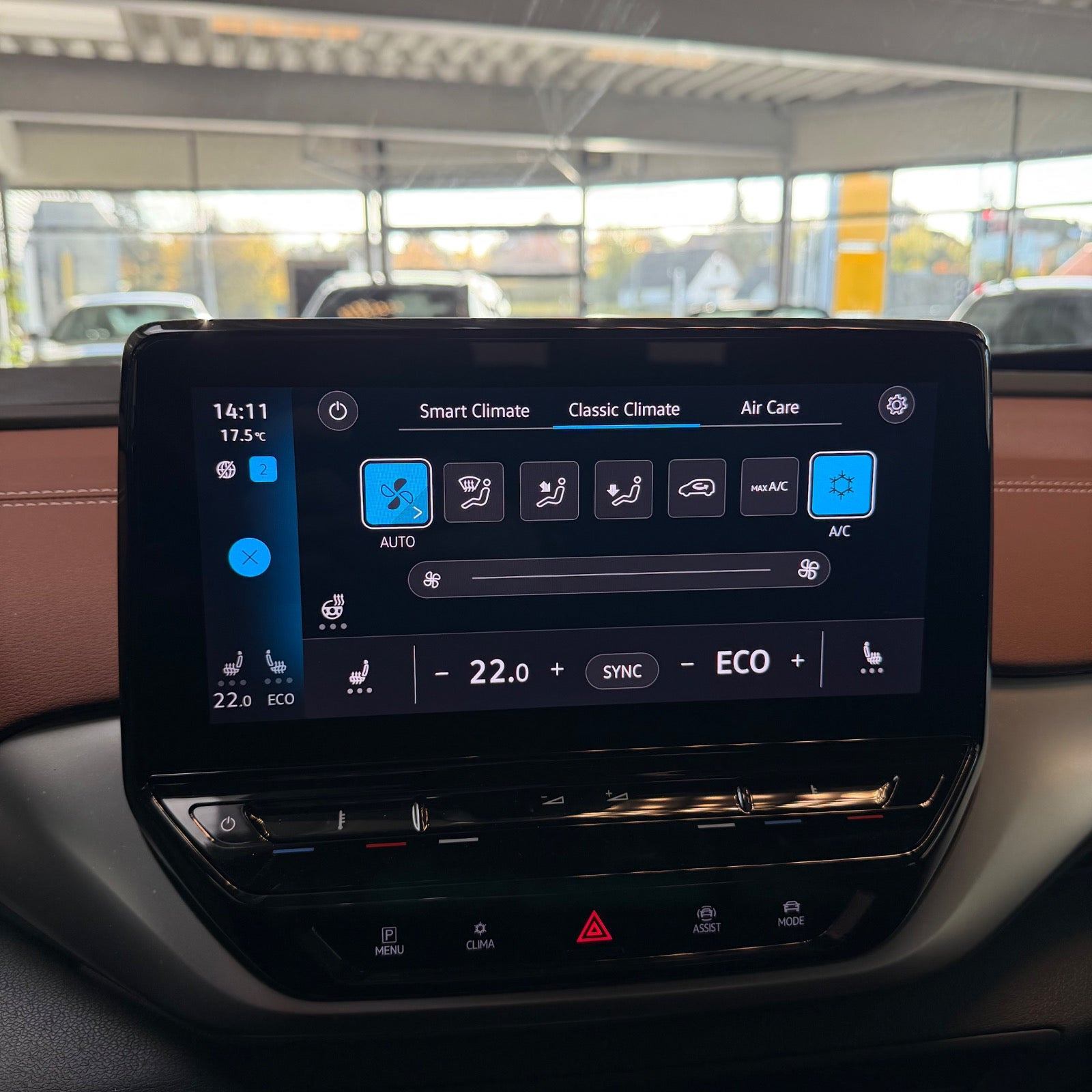 Hvid VW ID.4 fra 2023
