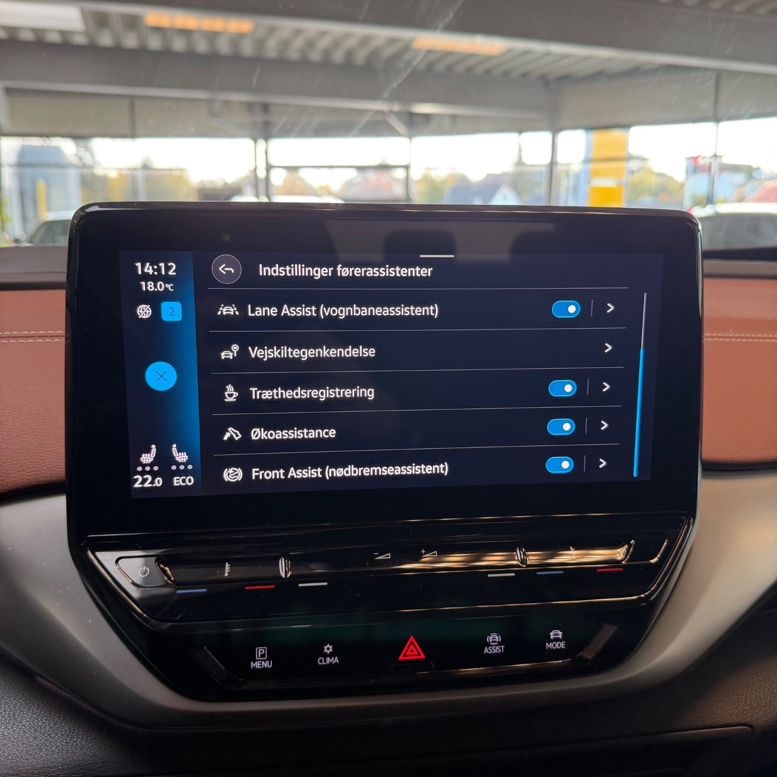 Hvid VW ID.4 fra 2023