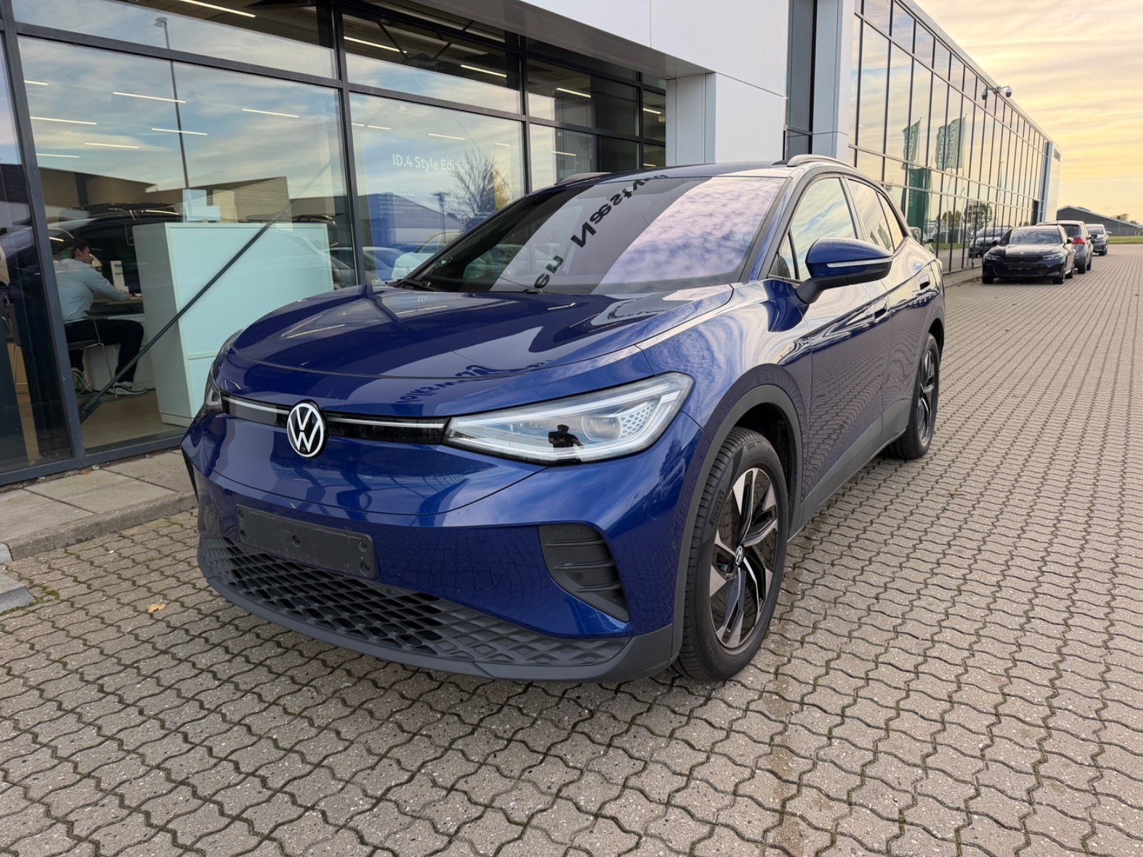 Blå VW ID.4 fra 2025