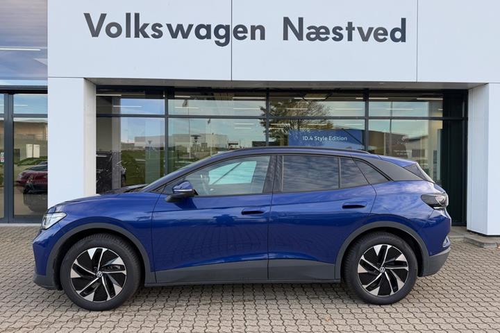 Blå VW ID.4 fra 2025