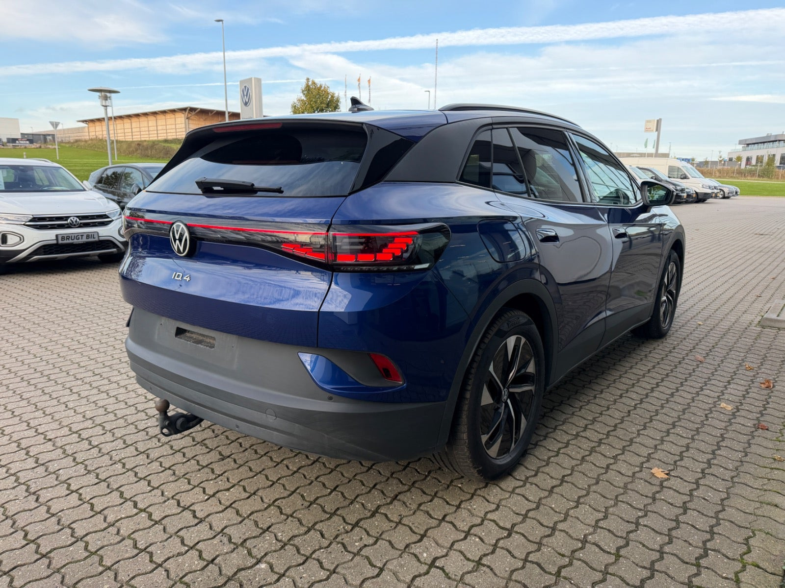Blå VW ID.4 fra 2025
