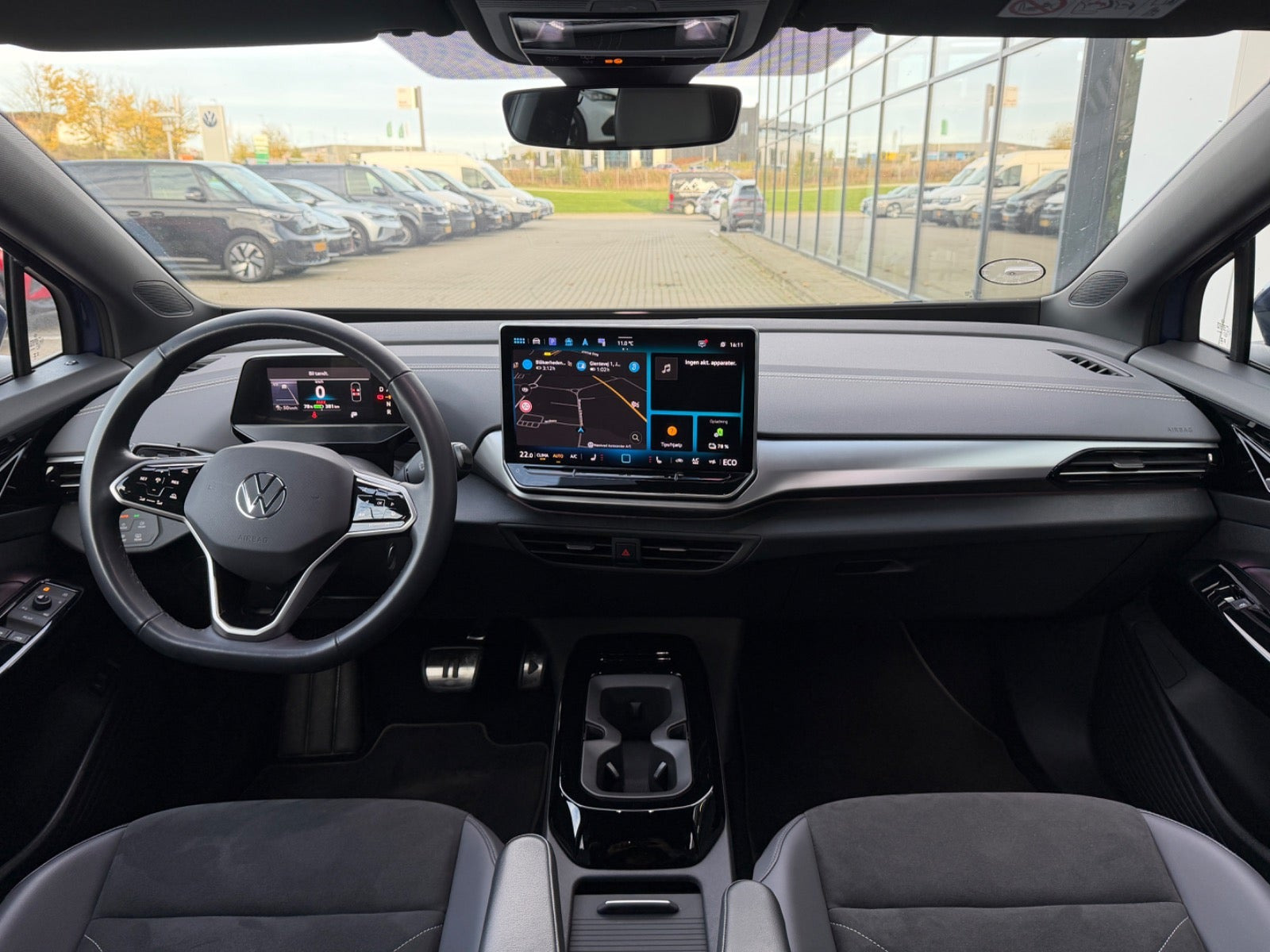 Blå VW ID.4 fra 2025
