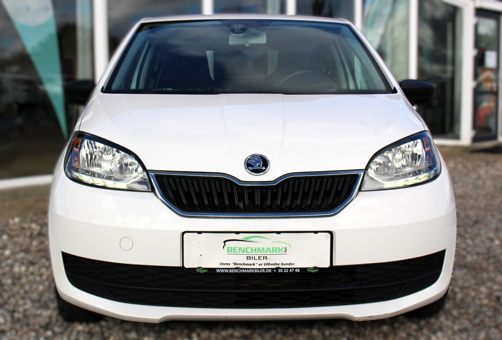 Hvid Skoda Citigo fra 2018