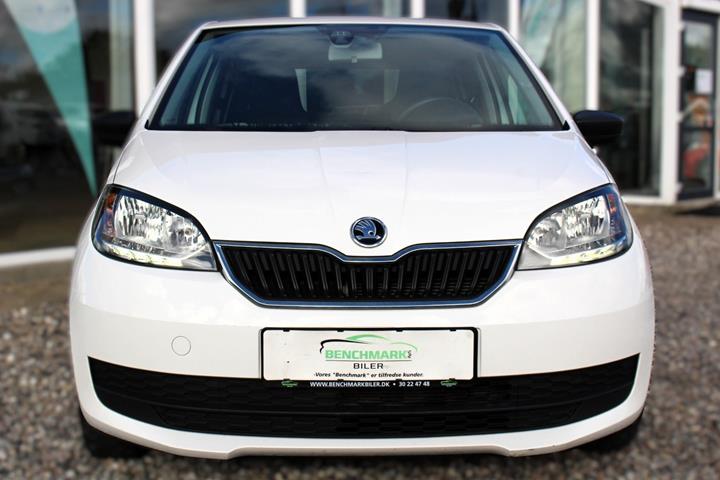 Hvid Skoda Citigo fra 2018