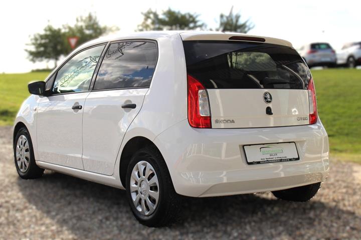 Hvid Skoda Citigo fra 2018
