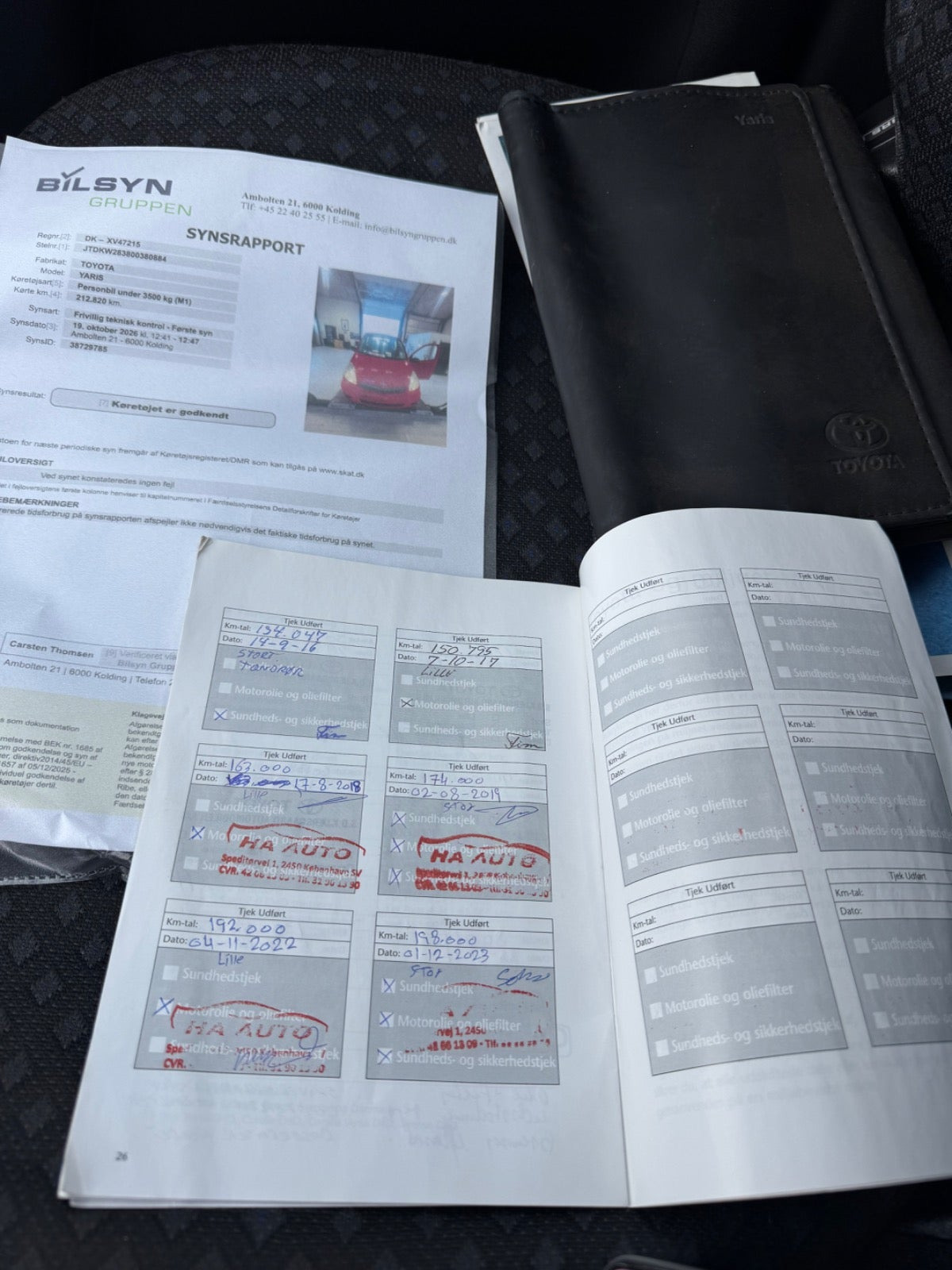 undefined Toyota Yaris Verso fra 2005 set udefra