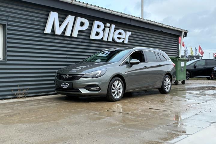 Grå Opel Astra fra 2020
