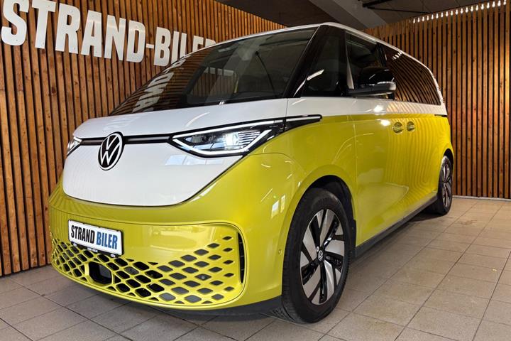 Gul VW ID.Buzz fra 2025