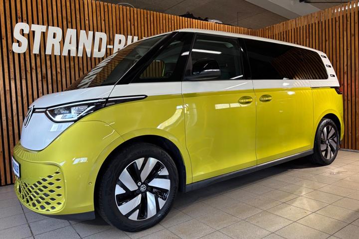 Gul VW ID.Buzz fra 2025