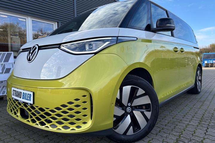 Gul VW ID.Buzz fra 2025