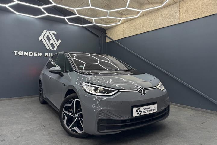 Grå VW ID.3 fra 2023
