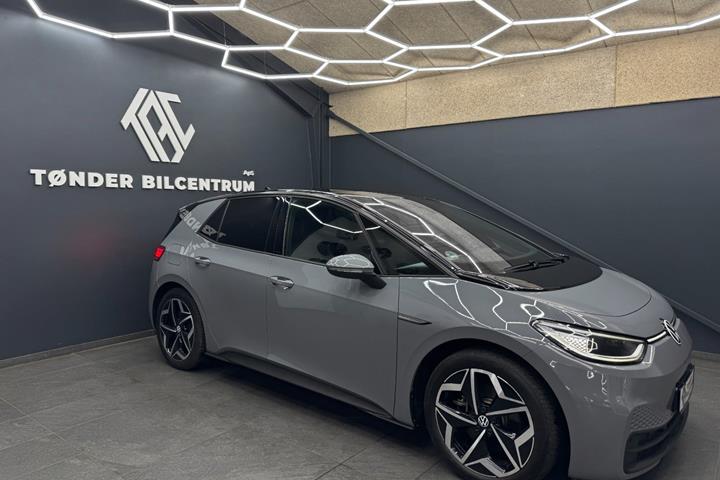 Grå VW ID.3 fra 2023