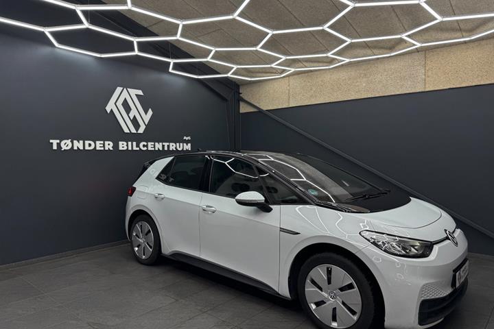 Hvid VW ID.3 fra 2022