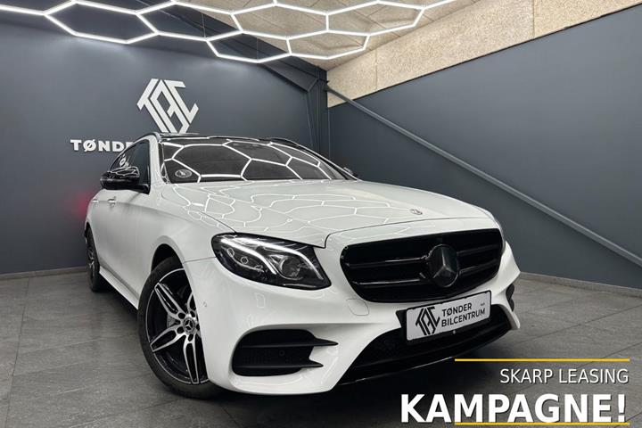 Hvid Mercedes E220 d fra 2018