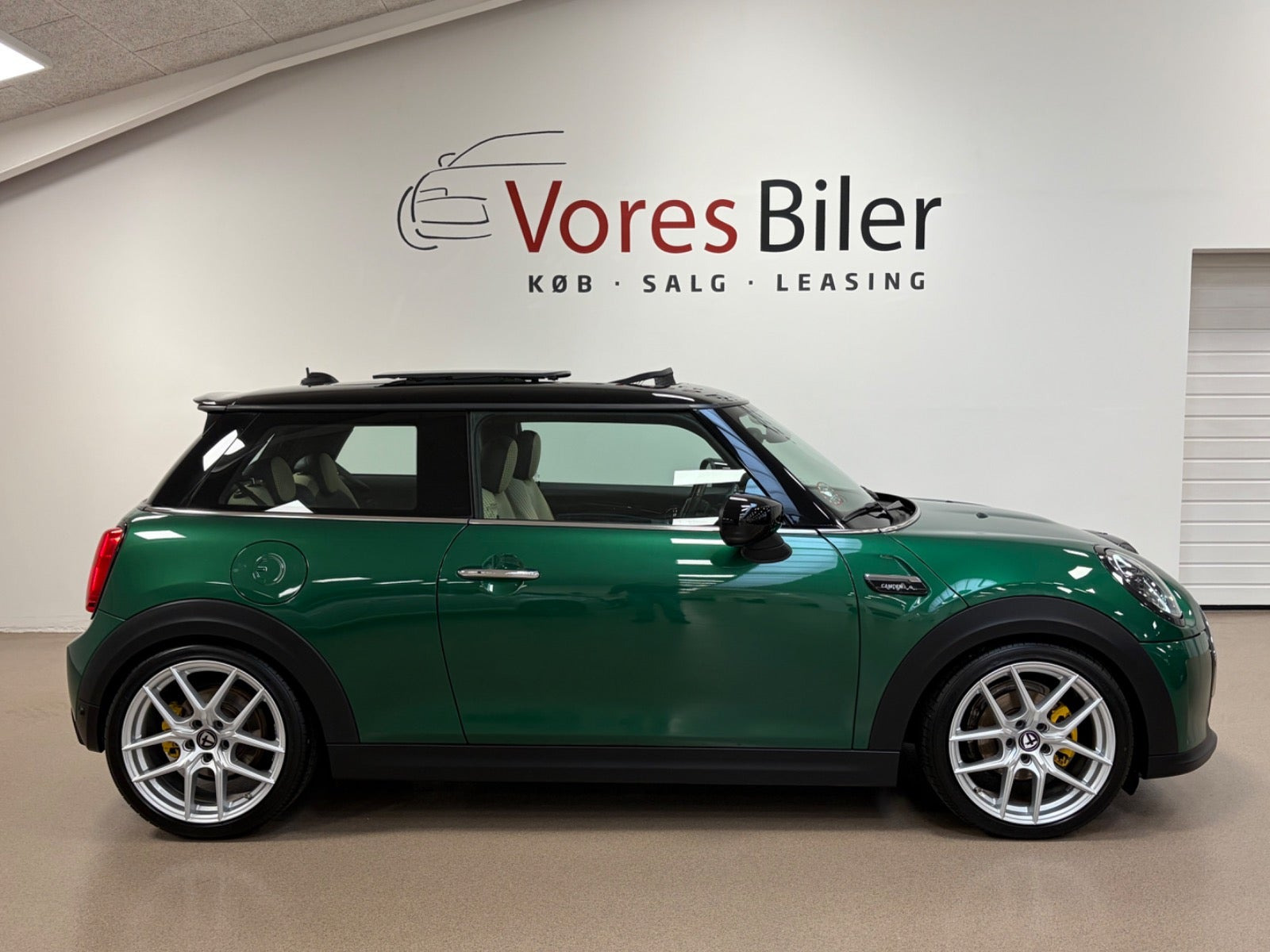 Grøn Mini Cooper SE fra 2022